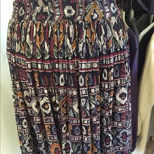 Beautiful colored skirt